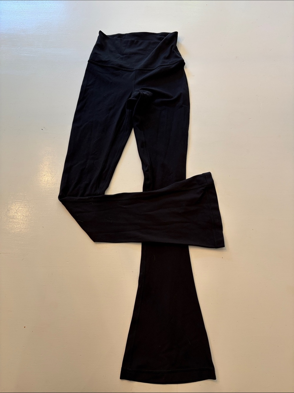 lululemon athletica Black Flare Leggings